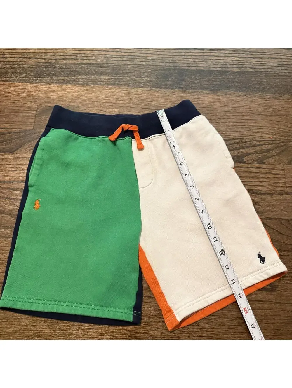 Polo Ralph Lauren Sweat Colorblock Shorts Youth Size Medium 10-12